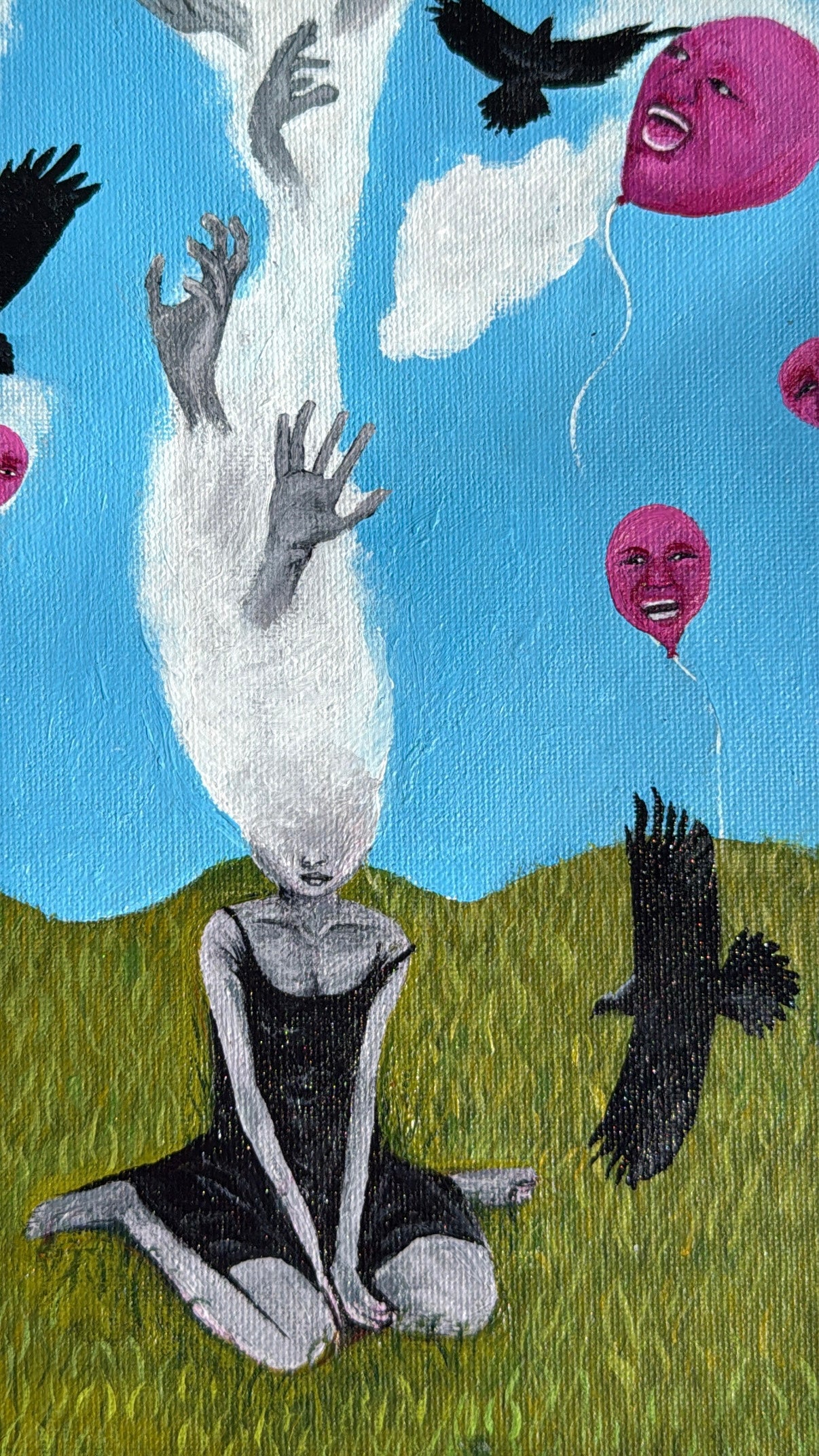 Attention Span Original Painting