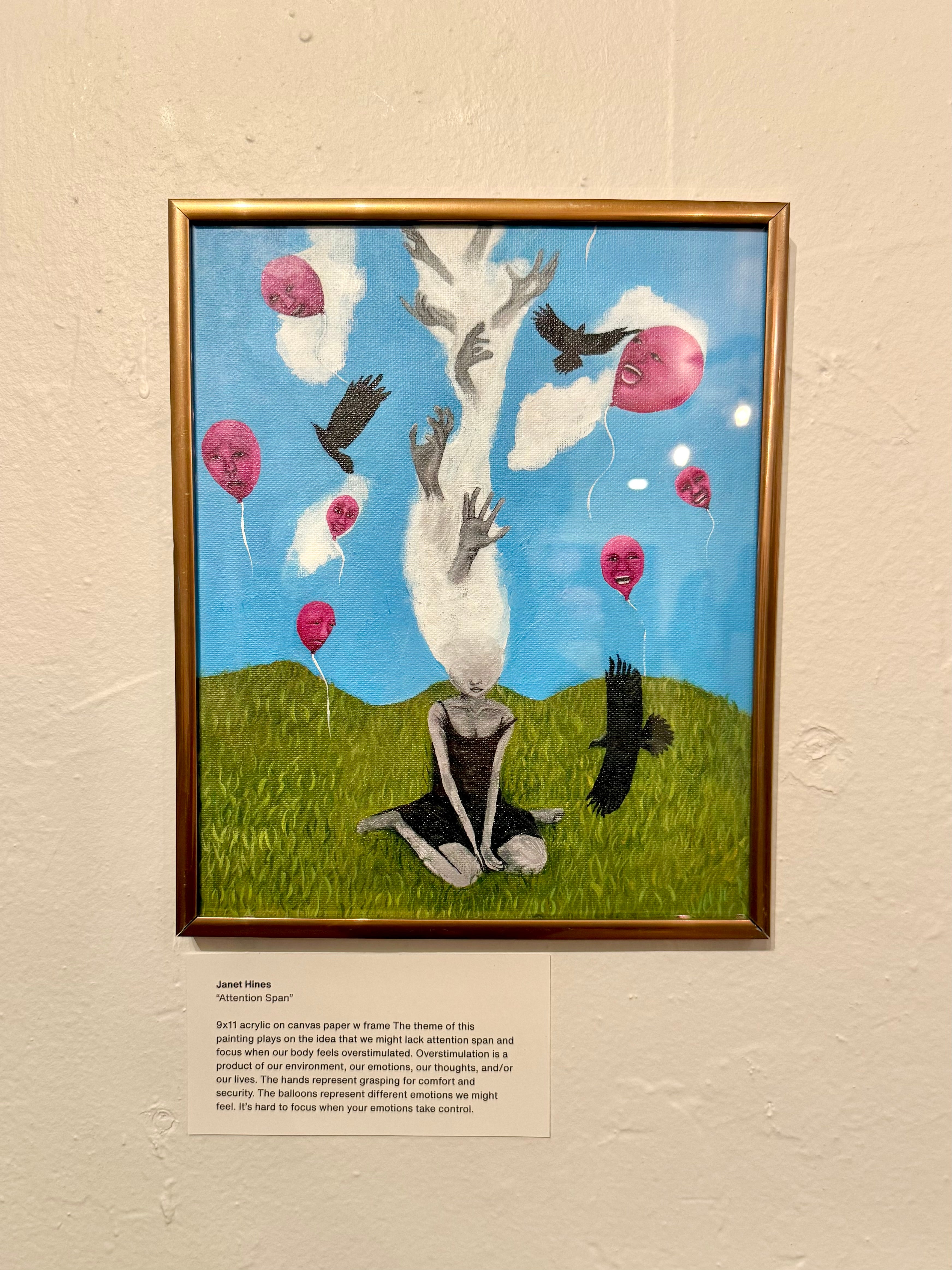 Attention Span Original Painting