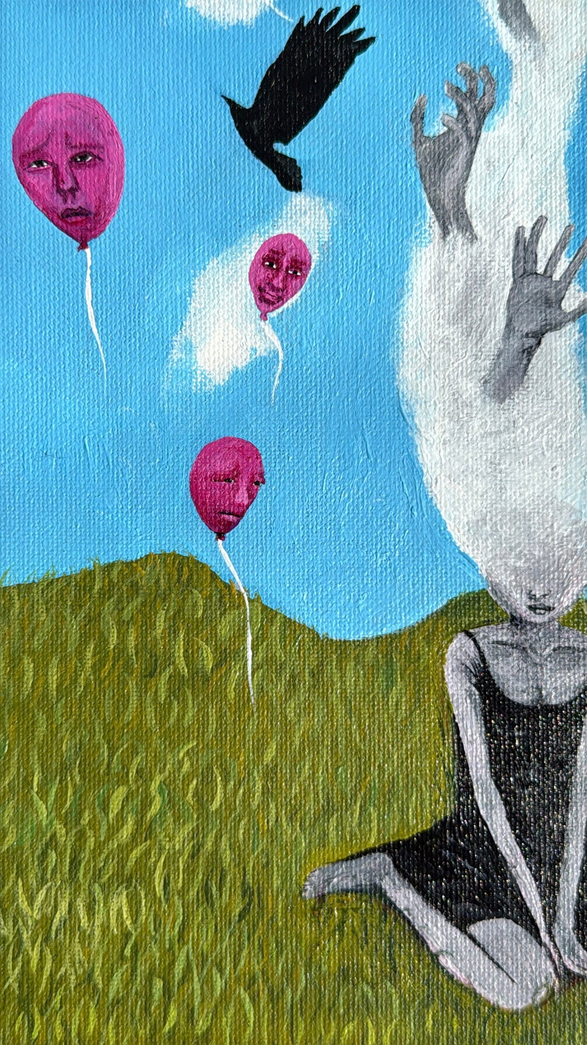 Attention Span Original Painting