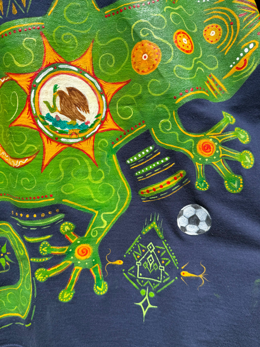 Mexico soccer ⚽️ Hand Painted Tshirt