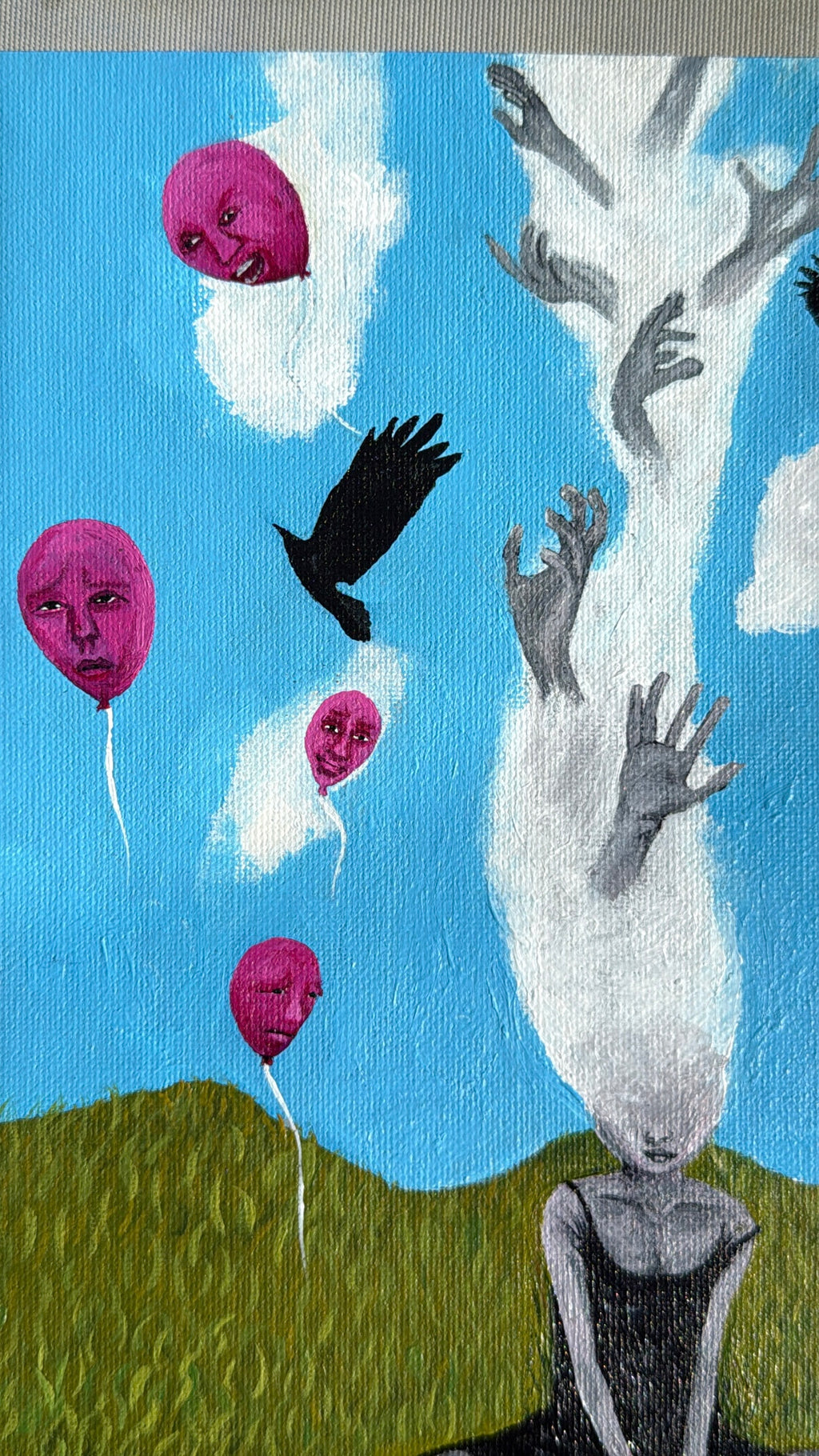 Attention Span Original Painting