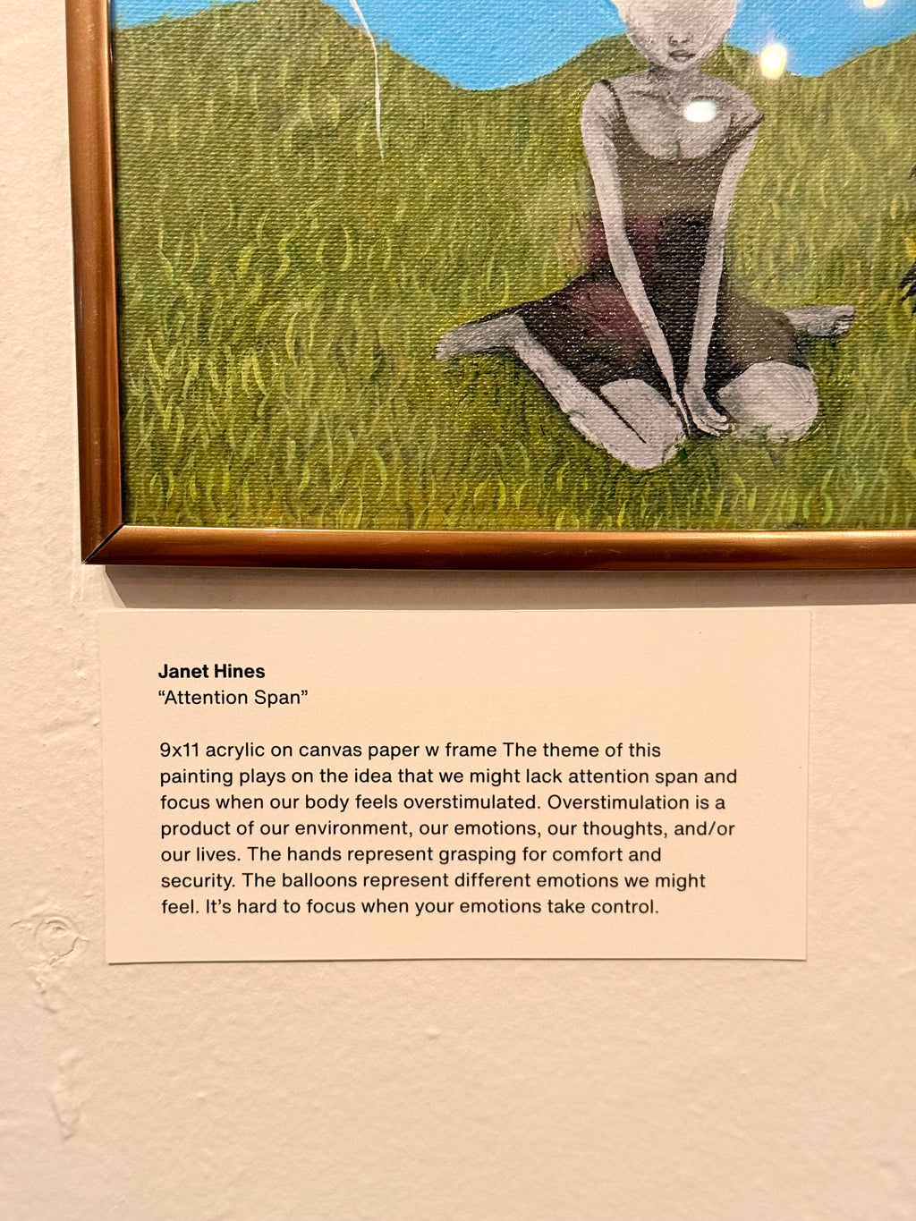 Attention Span Original Painting