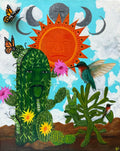 Saguaros y Chollas Original Painting