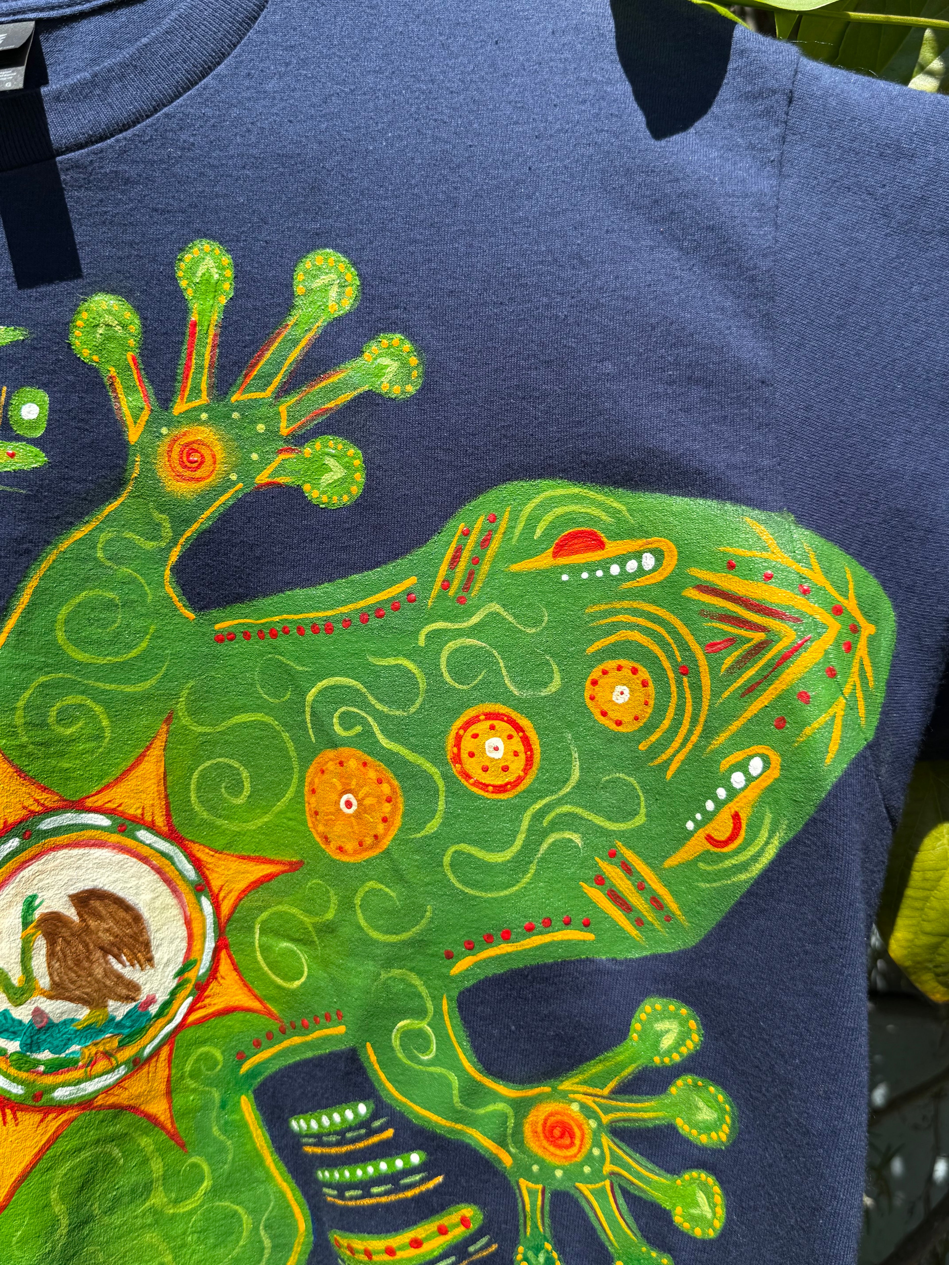Mexico soccer ⚽️ Hand Painted Tshirt