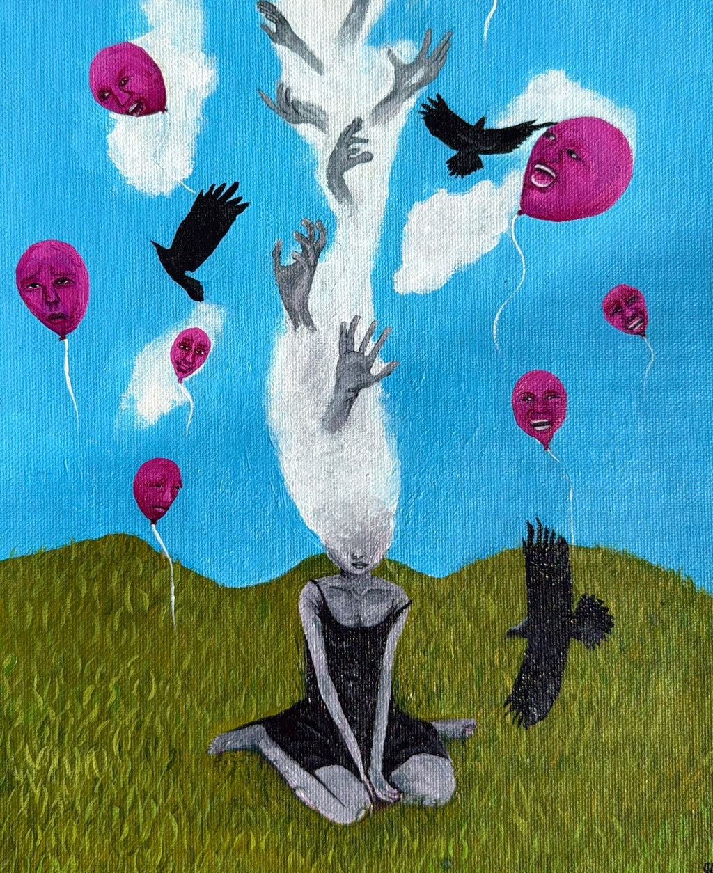 Attention Span Original Painting