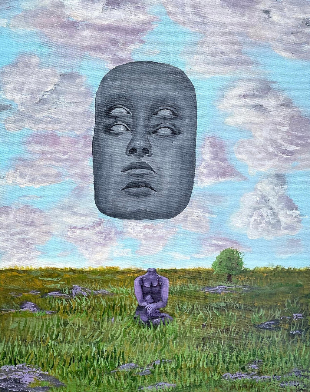 Framed print - “Head in the Clouds”
