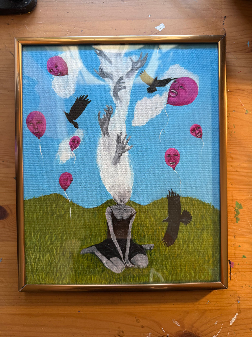 Attention Span Original Painting