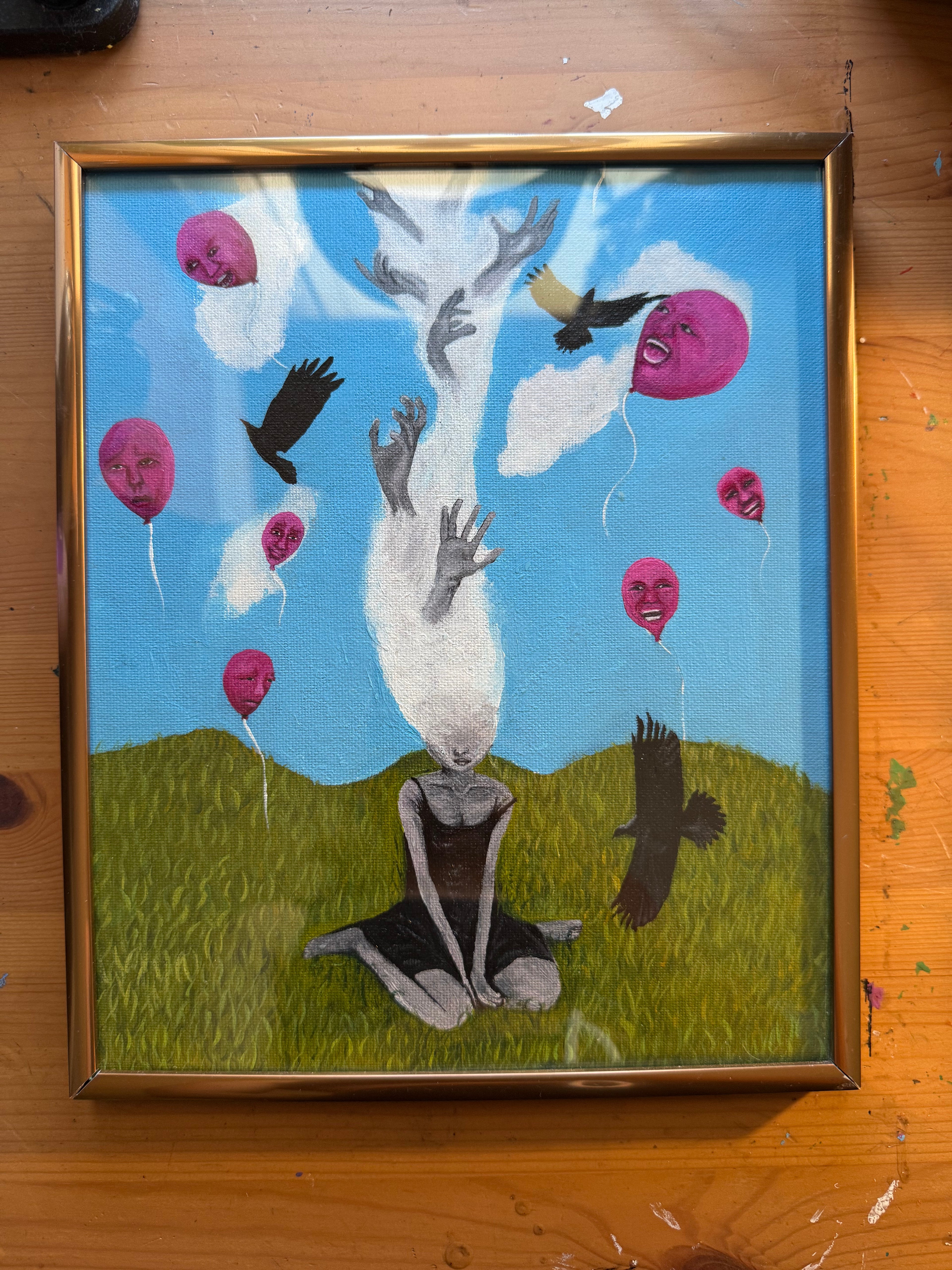 Attention Span Original Painting
