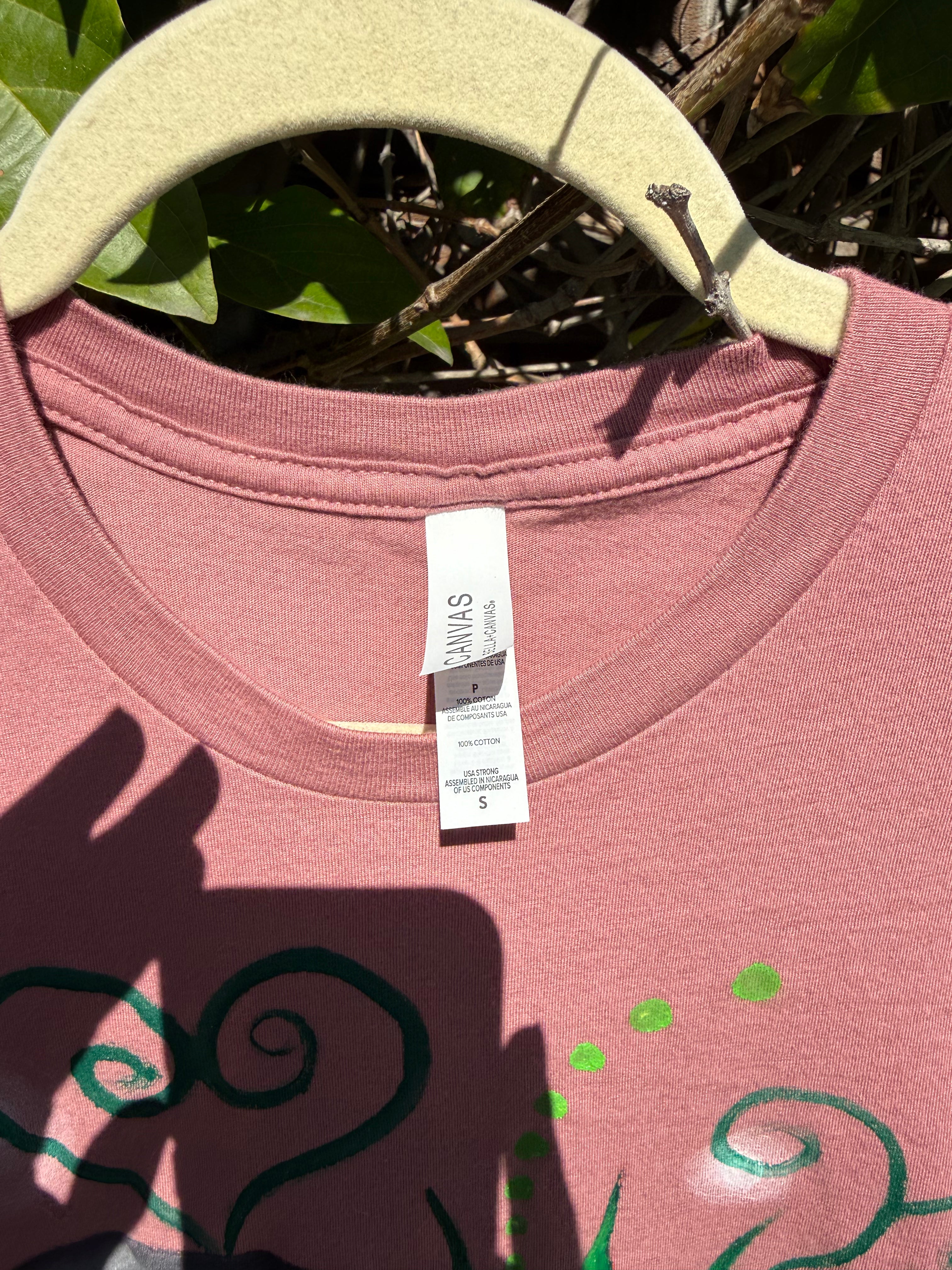 Sun & moon Hand Painted Tshirt 🌙🌞