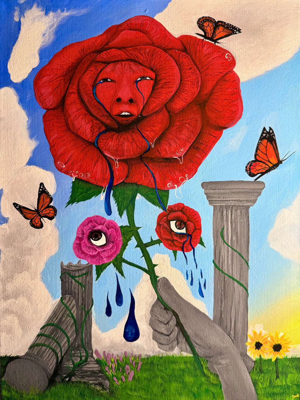 Take Care of Me Original Painting