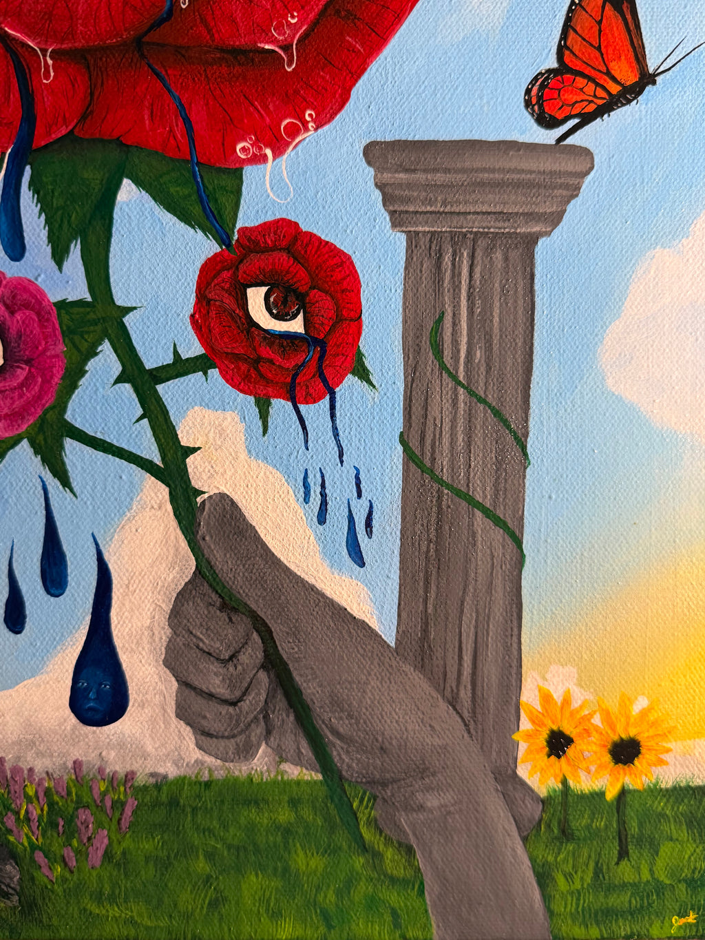 Take Care of Me Original Painting