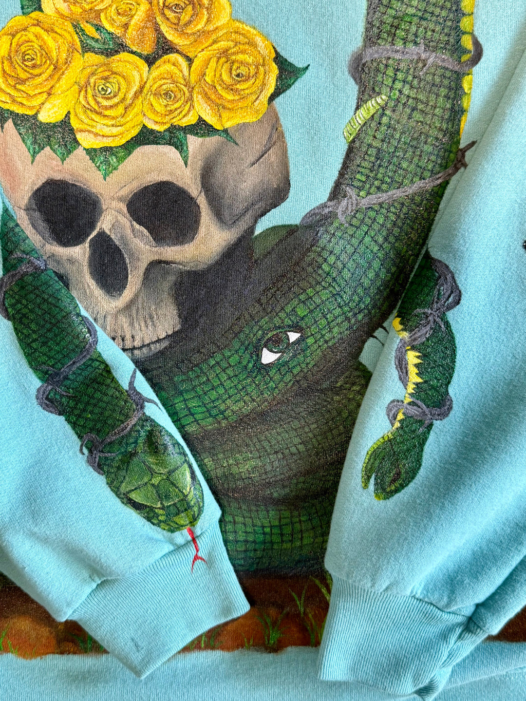 Transformation Original Hand Painted Hoodie