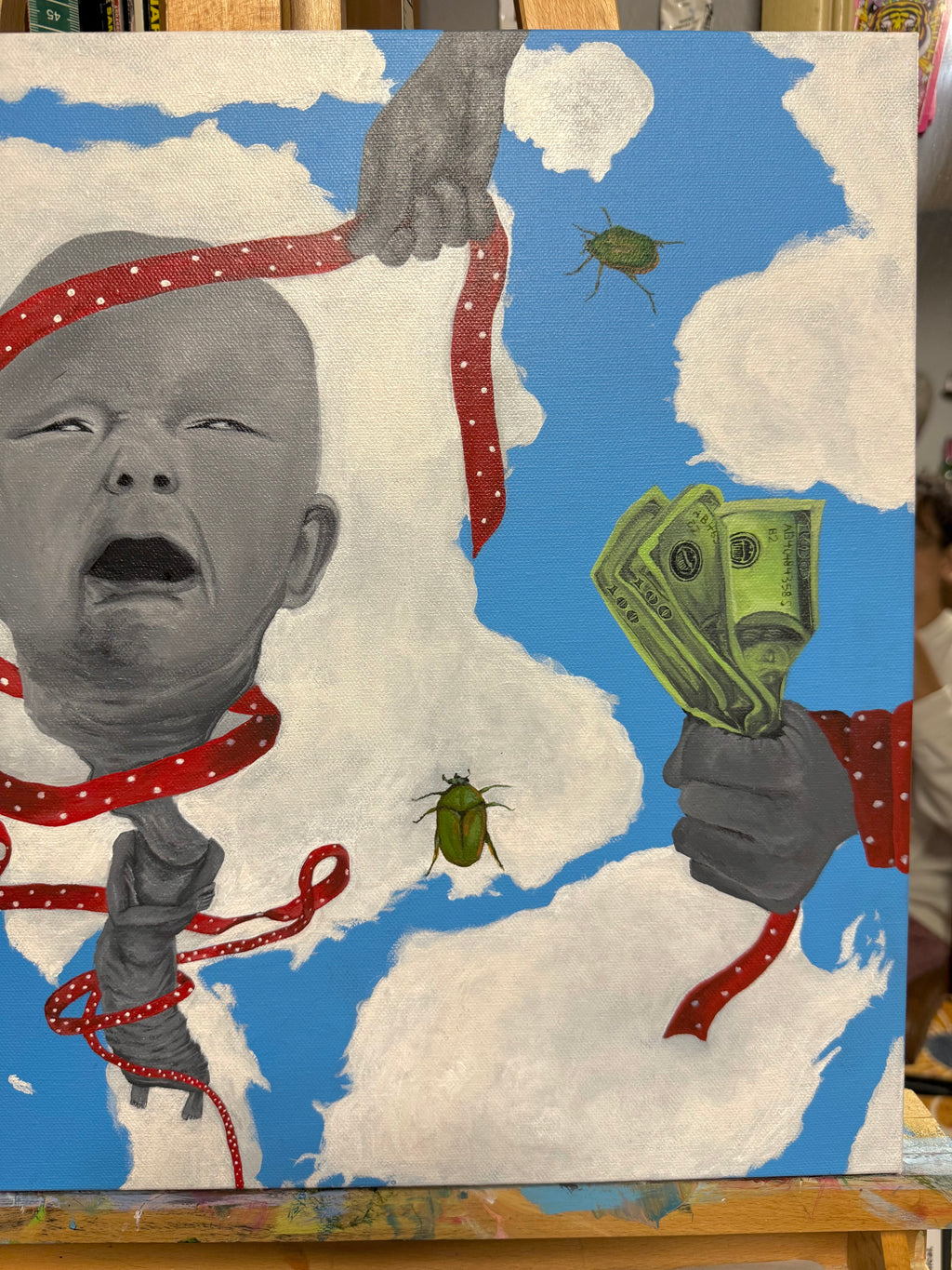 Childish Original Painting